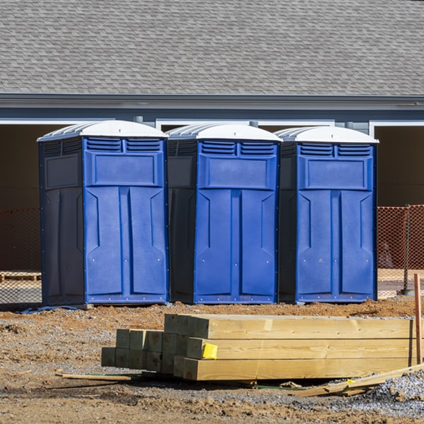 is there a specific order in which to place multiple porta potties in South Toms River